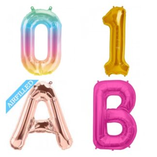 16" Airfilled Letters & Numbers