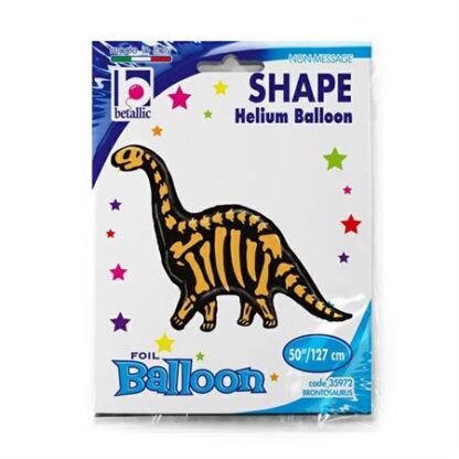 Brontosaurus Dinosaur Shape Balloon - Foil