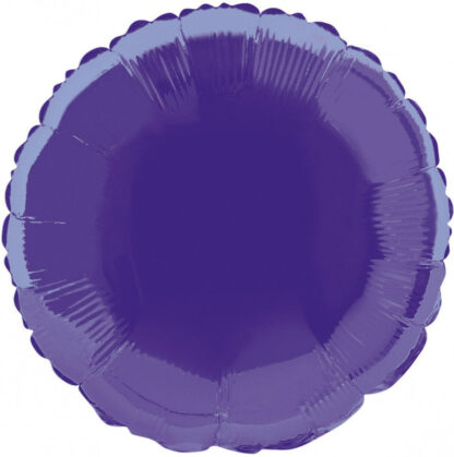 Violet Round Balloon - 18" Foil