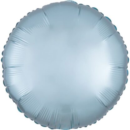 Baby Blue Pastel Round Balloon - 18" Foil