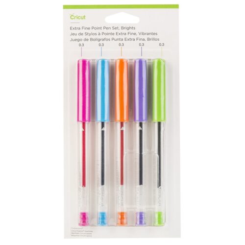 Cricut Extra Fine Point Pen Set (5ct) Tons Of Fun Balloons