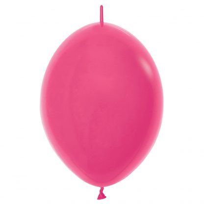 Fashion Colour Link-O-Loon Solid Fuchsia 012 Latex Balloons 6"/15cm - 100 PC