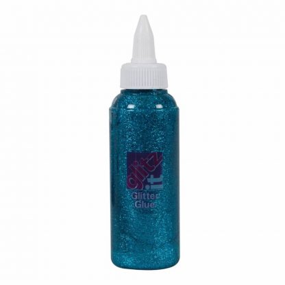 Glitz It Glitter Glue Sky Blue (120ml)