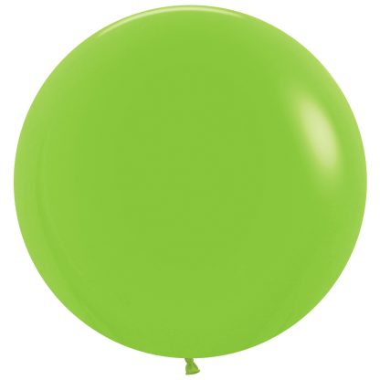 Fashion Lime Green 031 Balloons - 24" Latex (3ct)