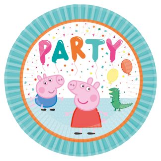 Peppa Pig Birthday Party Latex Balloons 8ct