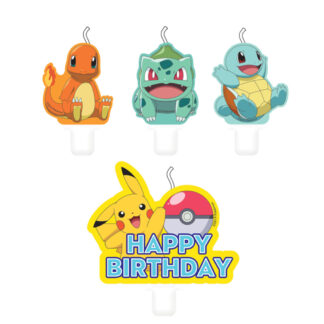 Pokemon Birthday Candles