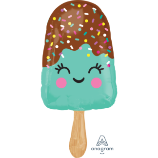 Happy Ice Cream Bar Supershape Balloon - 35" Foil