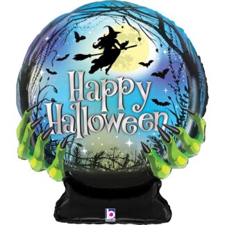 Spooky Halloween Crystal SuperShape Balloon - 27" Foil
