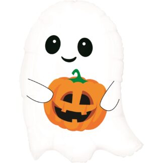 Cute Lil' Ghost SuperShape Balloon - 26" Foil