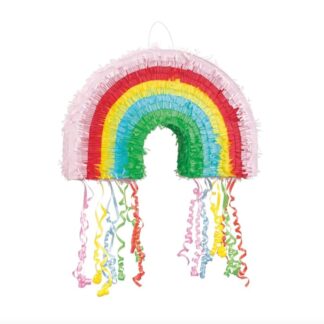 Rainbow Shaped Drum Pinata - (50cm x 34cm)