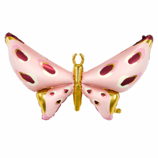 Pink Butterfly Shape Balloon - 43" Foil