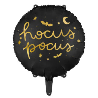 Hocus Pocus Black Halloween Balloon -14" Foil