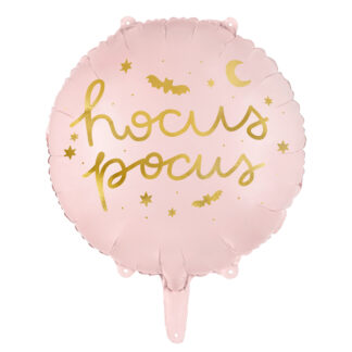Hocus Pocus Pink Halloween Balloon -14" Foil