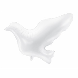 White Dove Shape Balloon - 30" Foil