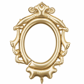 Gold Frame Air-Filled Balloon - 37" Foil