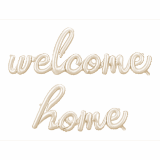 Welcome Home Air-Filled Shape Balloon - (101.5 x 21.5'') Foil