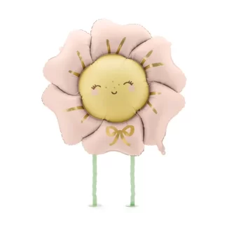 Blush Pink Flower Shape Balloon - 31" Foil