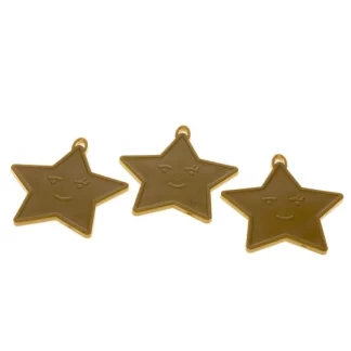 Gold Star Shape Weights - (50ct)