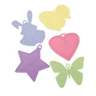 Assorted Pastel Balloon Weights - (50ct)