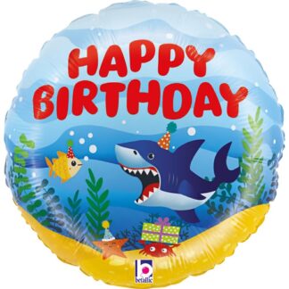 Mini Ocean Birthday Party Shape Air-Filled Balloon (61) – 9" Foil
