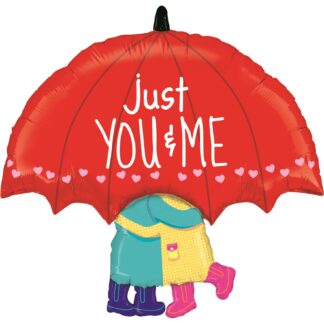 Just You & Me Supershape Balloon - 33" Foil (Unpackaged)