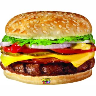 Mighty Cheeseburger Supershape Balloon - 31" Foil