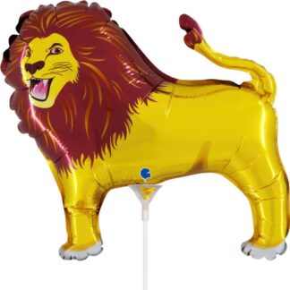 Mini Lion Shape Air-Filled Balloon (7) – 14" Foil