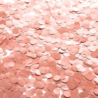 Metallic Rose Gold Confetti - 1cm (15g)