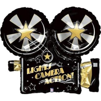 Lights, Camera, Action! Shape Balloon - 32" Foil