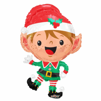 Christmas Elf Shape Balloon - 36" Foil