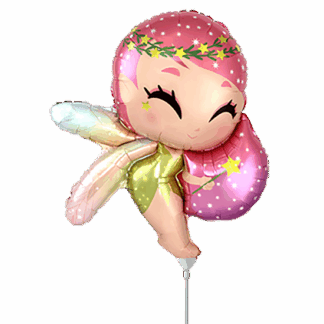 Mini Fairy Shape Air-Filled Balloon (12) – 13" Foil