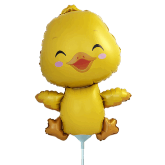 Mini Little Duck Shape Air-Filled Balloon (28) – 13" Foil