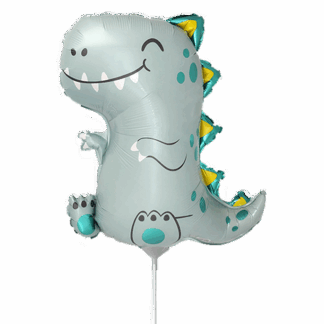 Mini Baby Rex Shape Air-Filled Balloon (26) – 12" Foil