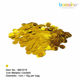Metallic Gold Confetti - 1cm (15g)