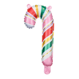Candy Cane Christmas Air-Filled Balloons - 12" Foils (5ct)