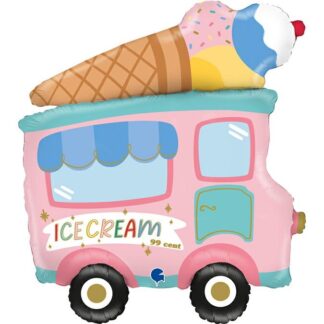 Ice Cream Truck Supershape Balloon - 29" Foil
