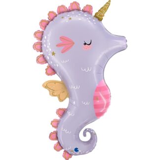 Magical Seahorse Supershape Balloon - 36" Foil