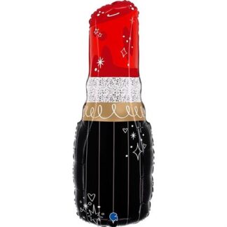 Red Lipstick Shape Balloon - 28" Foil