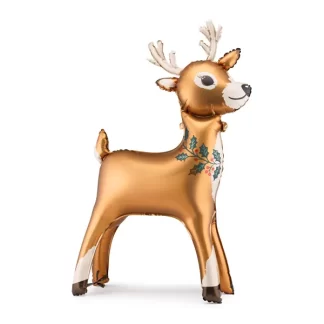 Reindeer Standing Christmas Balloon - 42" Foil