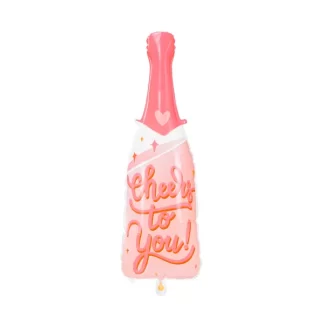 Cheers to You Bottle Shape Balloon - 34" Foil