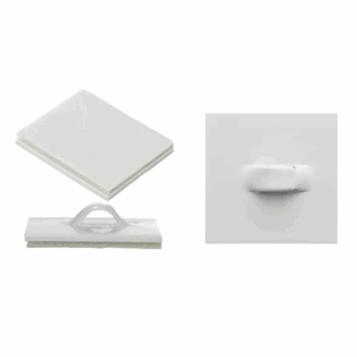Self-Adhesive Holder with Eyelet - (100ct)