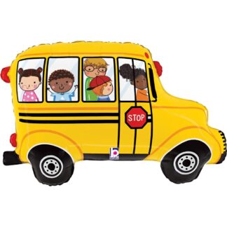 School Bus Shape Balloon - 29" Foil