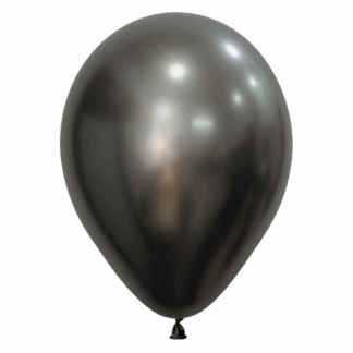 Silk Midnight Grey 880 Balloon - 12" Latex (50ct)