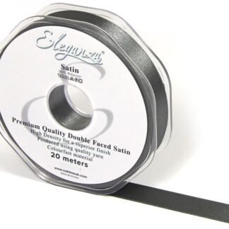 Graphite No.91 Double Faced Satin - (15mm x 20m)