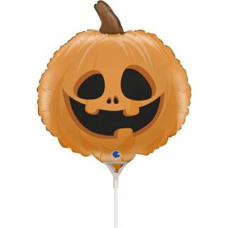 Mini Pumpkin Halloween Air-Filled Balloon – 14" Foil