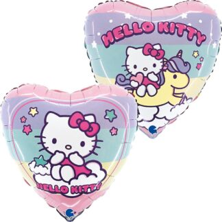 Hello Kitty Rainbow Balloon - 18" Foil