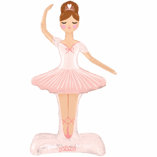 Ballerina Standing Balloon - 49" Foil