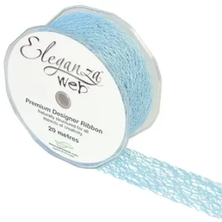 Lt. Blue No.25 Web Ribbon - (38mm x 20m)