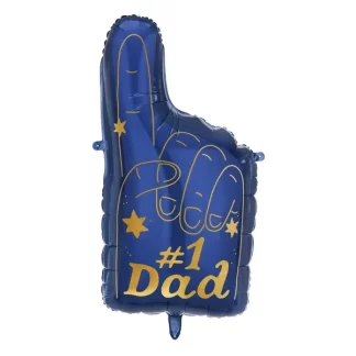 #1 Dad Shape Balloon - 32" Foil