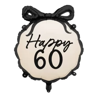 Happy '60' Birthday Balloon - 18" Foil